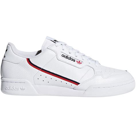 adidas originals continental 80 - sneaker mit kontrastbesatz - weiß|adidas Continental 80 Schuh .